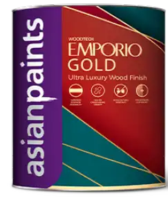 Asian Paint - WoodTech Emporio Gold PU White