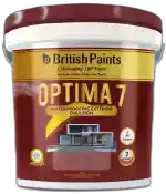 British Paint - Optima 7 Waterproofing Exterior Emulsion