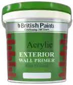 British Paint - Acrylic Exterior Wall Primer