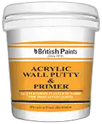 British Paint - Acrylic Wall Putty
