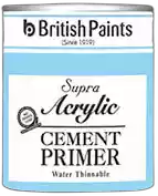 British Paint - Supra Acrylic Cement Primer