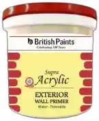 British Paint - Supra Acrylic Exterior Wall Primer