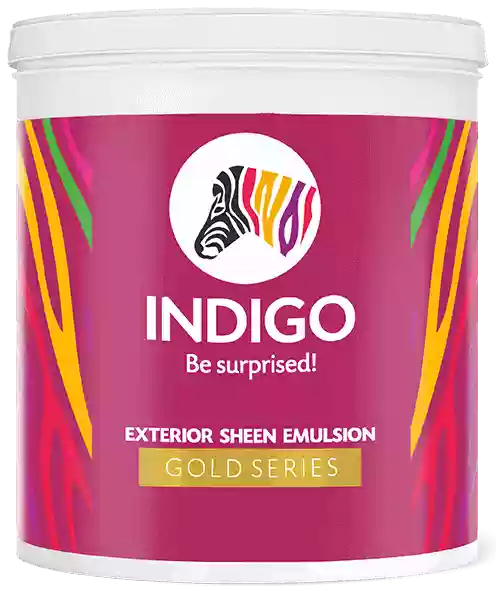 Indigo Paint - Exterior Sheen Emulsion Gold
