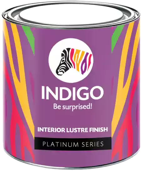 Indigo Paint - Lustre Finish Platinum