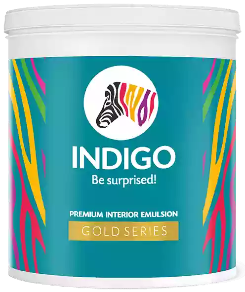 Indigo Paint - Premium Interior Emulsion Gold