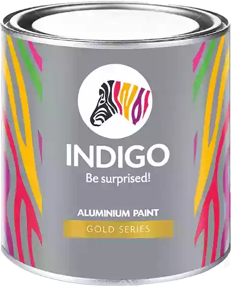 Indigo Paint - Aluminium Paint Gold