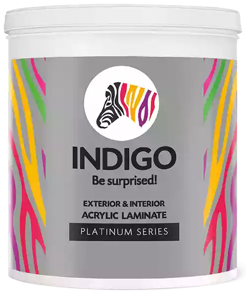 Indigo Paint - Exterior Interior Acrylic Laminate Platinum