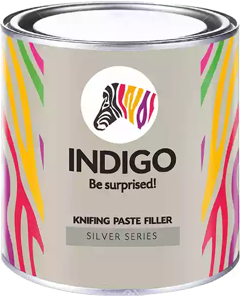 Indigo Paint - Knifing Paste Filler Silver