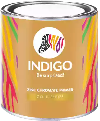 Indigo Paint - Zinc Chromate Primer Gold