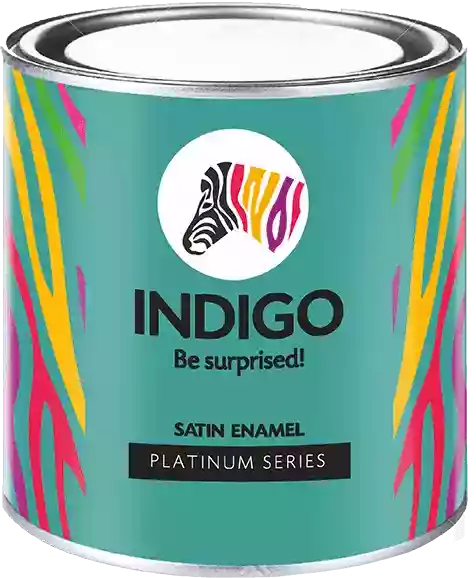 Indigo Paint - Satin Enamel Platinum