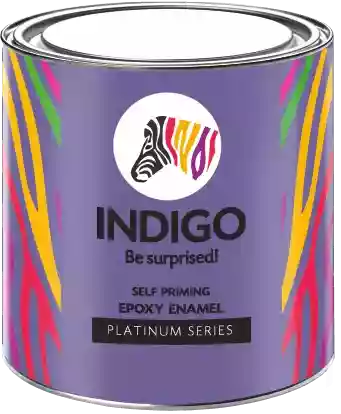 Indigo Paint - Self Priming Epoxy Enamel Platinum