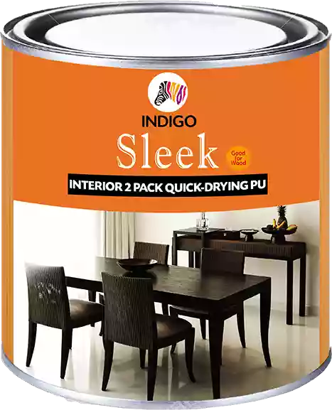 Indigo Paint - Sleek Interior 2 Pack Quick Drying Pu 1