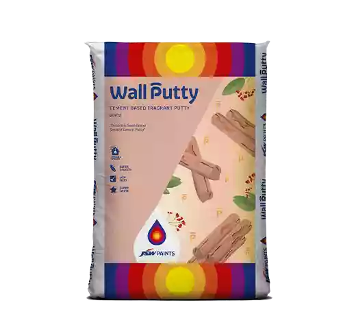 JSW Paint - Wall Putty Cement Based Fragrant Putty