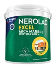 Nerolac Paint - Excel Mica Marble Stretch Sheen